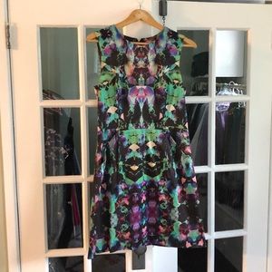 Milly Electric Hologram Dress